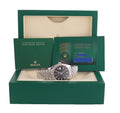 2023 NEW PAPERS Rolex DateJust 41 Black 126334 Steel White Gold Fluted Jubilee Watch