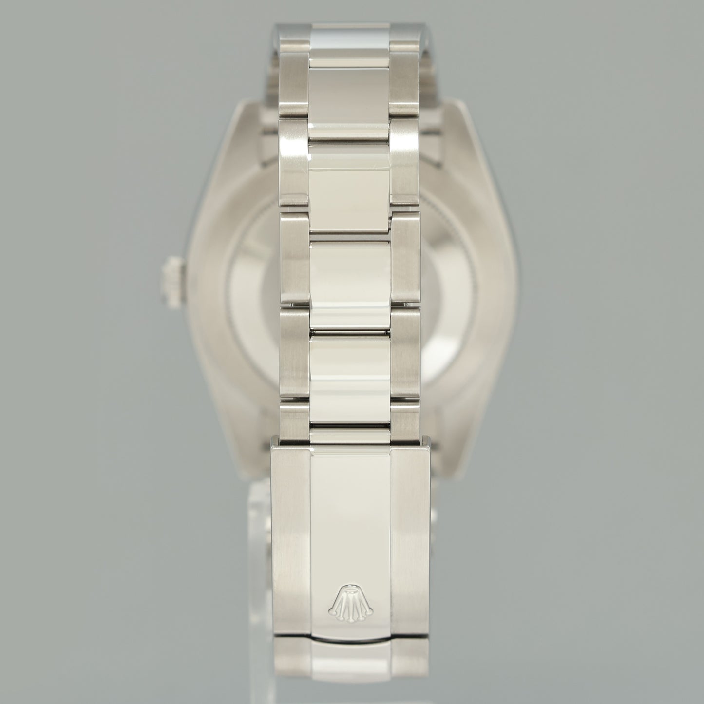 2019 MINT Rolex DateJust 41 Black Stick Oyster White Gold Fluted 126334 Watch Box