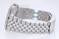 2023 NEW PAPERS Rolex DateJust 41 Black 126334 Steel White Gold Fluted Jubilee Watch