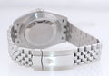 2023 NEW PAPERS Rolex DateJust 41 Black 126334 Steel White Gold Fluted Jubilee Watch