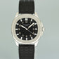 Mint Patek Philippe Steel Aquanaut Black Rubber Tropical JUMBO 5065a 38mm Watch