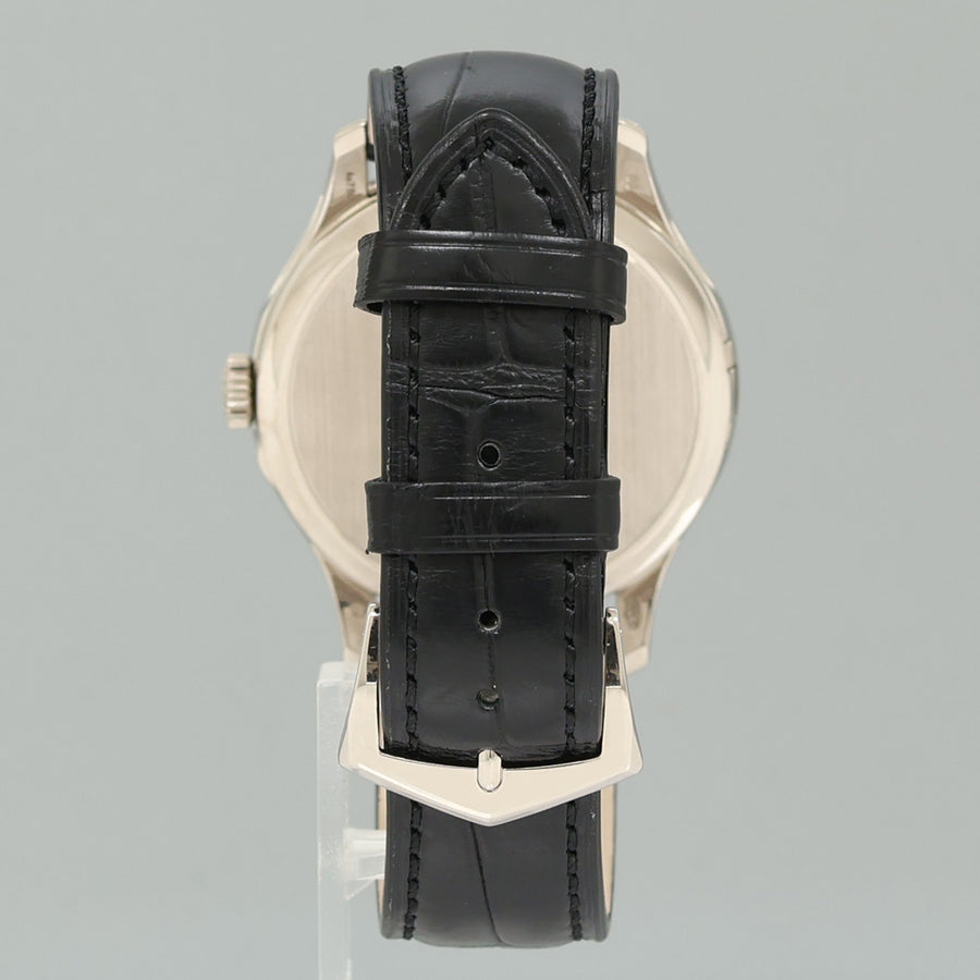 MINT Patek Philippe 5227G 39mm White Gold Black Dial Leather Watch Box