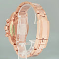 PAPERS 2019 RSC MINT Rolex Daytona Cosmograph Rose Gold Black 116505 Watch Box