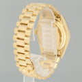 MINT Rolex President Day Date 18038 Yellow Gold Champagne Quickset Watch