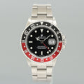 Mint 1988 Rolex GMT-Master II 2 Fat Lady Coke Red Steel 16760 40mm Watch Box