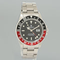 Mint 1988 Rolex GMT-Master II 2 Fat Lady Coke Red Steel 16760 40mm Watch Box