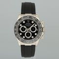 2022 NEW PAPERS Rolex Daytona Oysterflex 116519LN White Gold Ceramic Diamond Watch