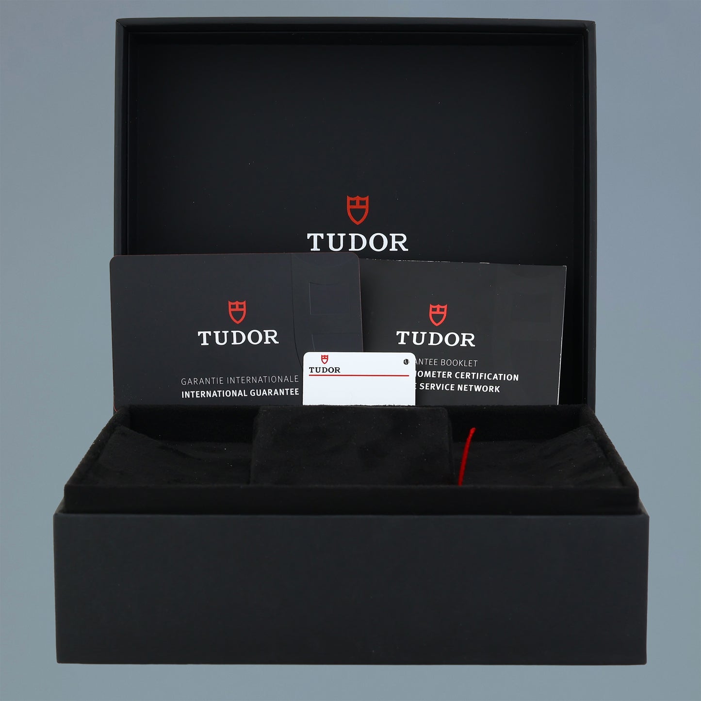 SEPT 2024 PAPERS Tudor Black Bay 79640 Steel Jubilee Red 41mm Watch Box