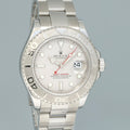 MINT PAPERS Rolex Yacht-Master 16622 Steel Platinum Bezel Oyster 40mm Watch