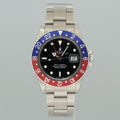 1988 MINT Rolex GMT-Master Pepsi Blue Red 40mm Steel 16750 Watch Box
