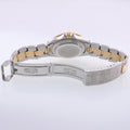 MINT Rolex Submariner 16613LB Gold Steel Two Tone Yellow Gold Sunburst Blue Dial Watch