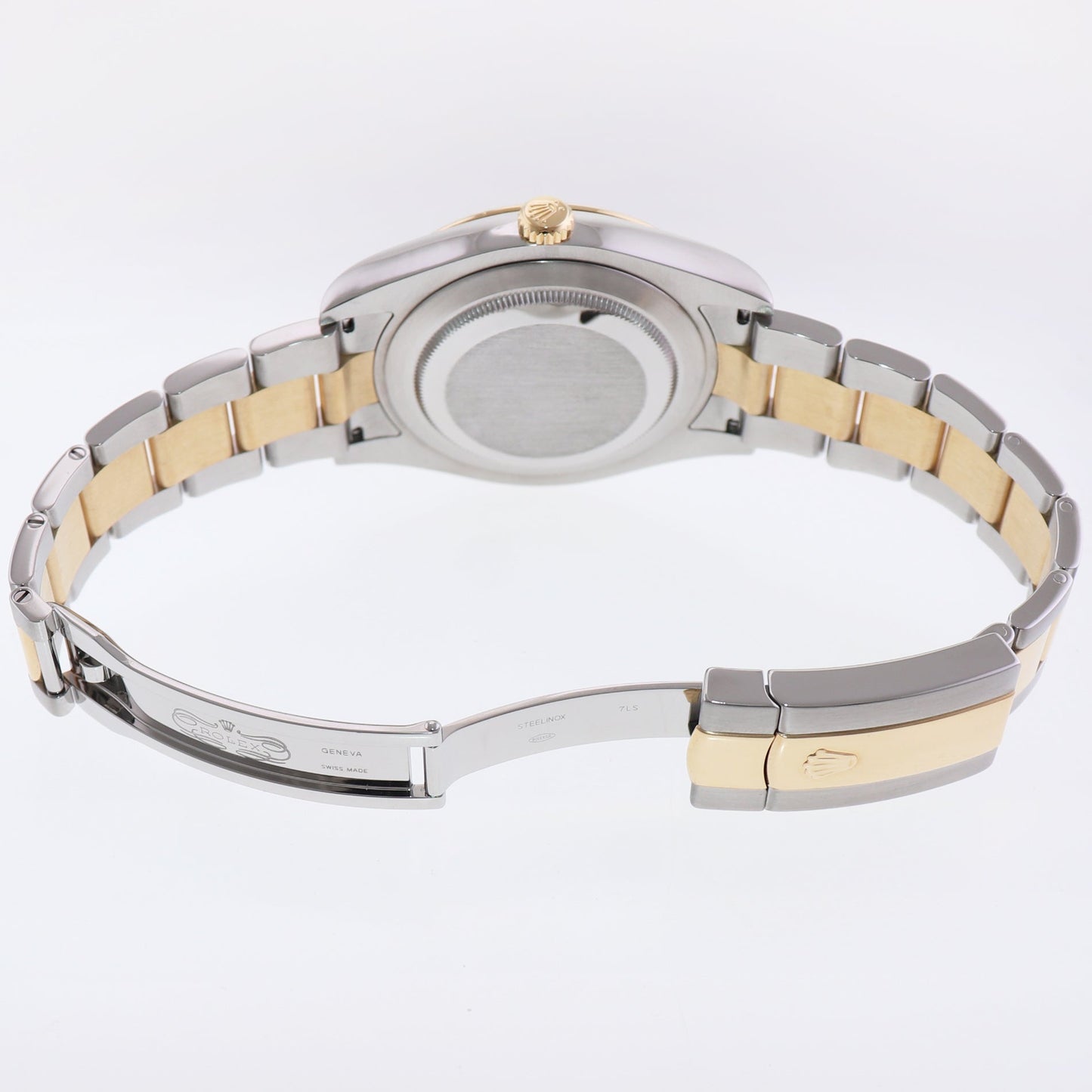 2014 MINT Rolex Datejust II 2 Black Arabic 116333 Two-Tone Yellow Gold Watch Box