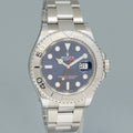 MINT 2023 Rolex Yacht-Master 126622 Steel 40mm Platinum Blue Dial Watch Box