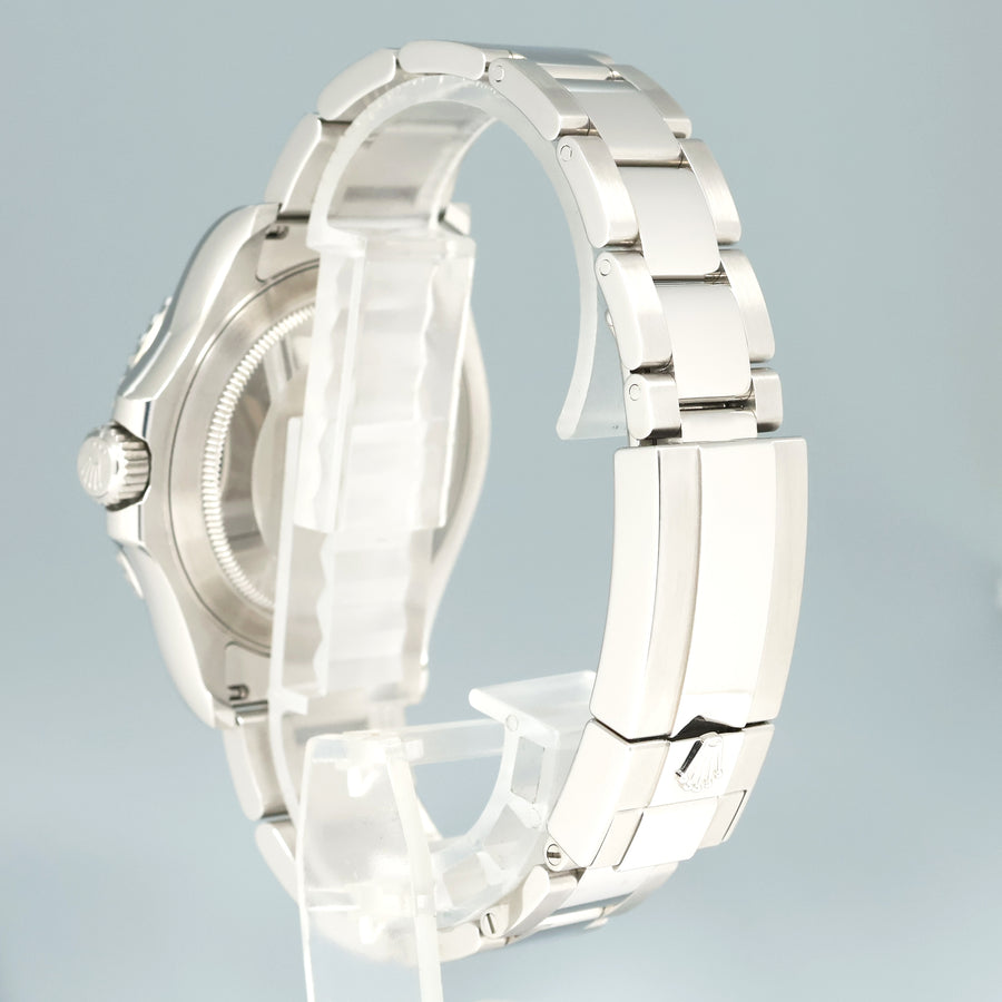 NEW 2021 PAPERS Rolex Yacht-Master 126622 Steel Platinum Blue 40mm Watch Box