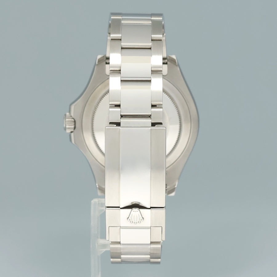 NEW 2021 PAPERS Rolex Yacht-Master 126622 Steel Platinum Blue 40mm Watch Box