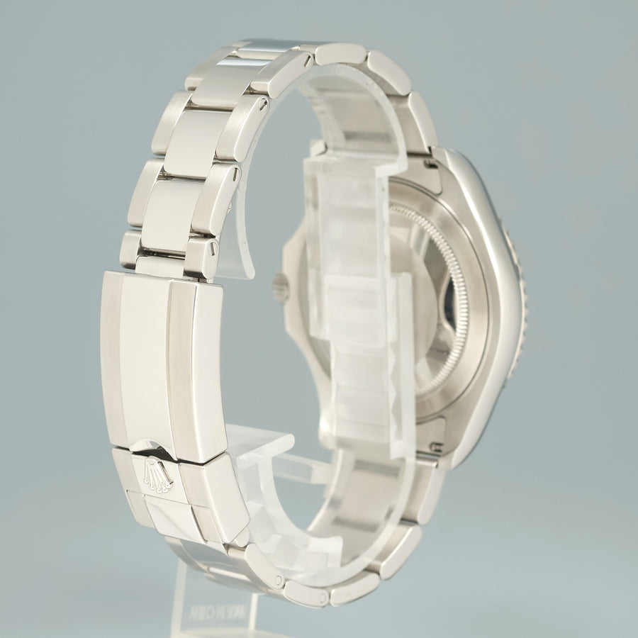 NEW 2021 PAPERS Rolex Yacht-Master 126622 Steel Platinum Blue 40mm Watch Box