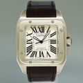 Cartier Santos 100 XL Automatic Steel 2656 Roman Dial Watch Box