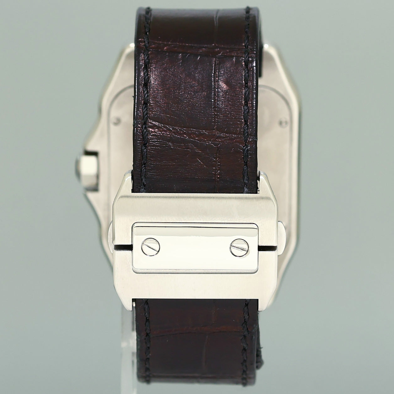 Cartier Santos 100 XL Automatic Steel 2656 Roman Dial Watch Box