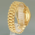 MINT Rolex Day Date II President Yellow Gold Black Arabic 41mm 218238 Watch Box