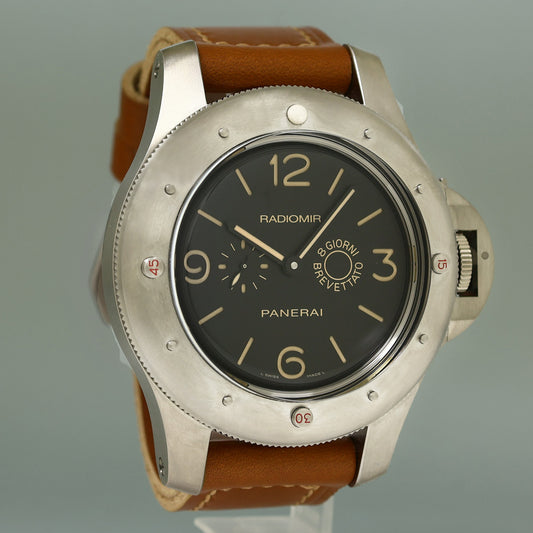 MINT Panerai Egiziano PAM00341 Radiomir 60mm Titanium Manual Wind Beast Watch