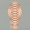 PAPERS MINT 2020 Rolex President 40mm Rose Gold Sundust Diamond 228235 Watch Box