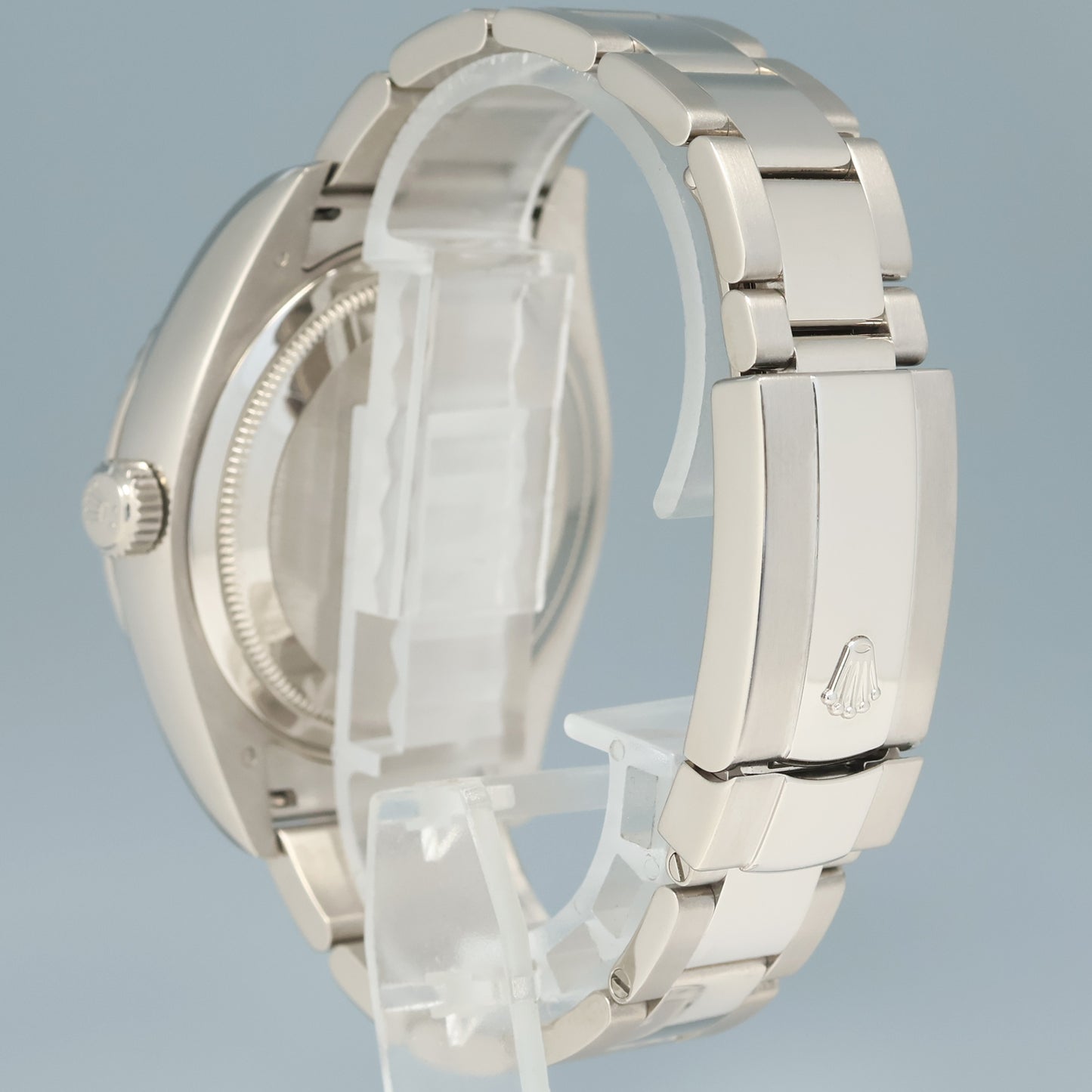 MINT Rolex Sky-Dweller White Gold Bracelet 42mm White Dial 326939 Watch Box