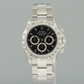 1999 MINT Rolex 16520 Zenith Daytona Chronograph Black Dial 40mm Watch Box