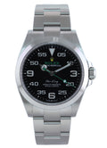 2023 NEW PAPERS Rolex Air-King 126900 Green Arabic 40mm Steel Oyster Watch Box