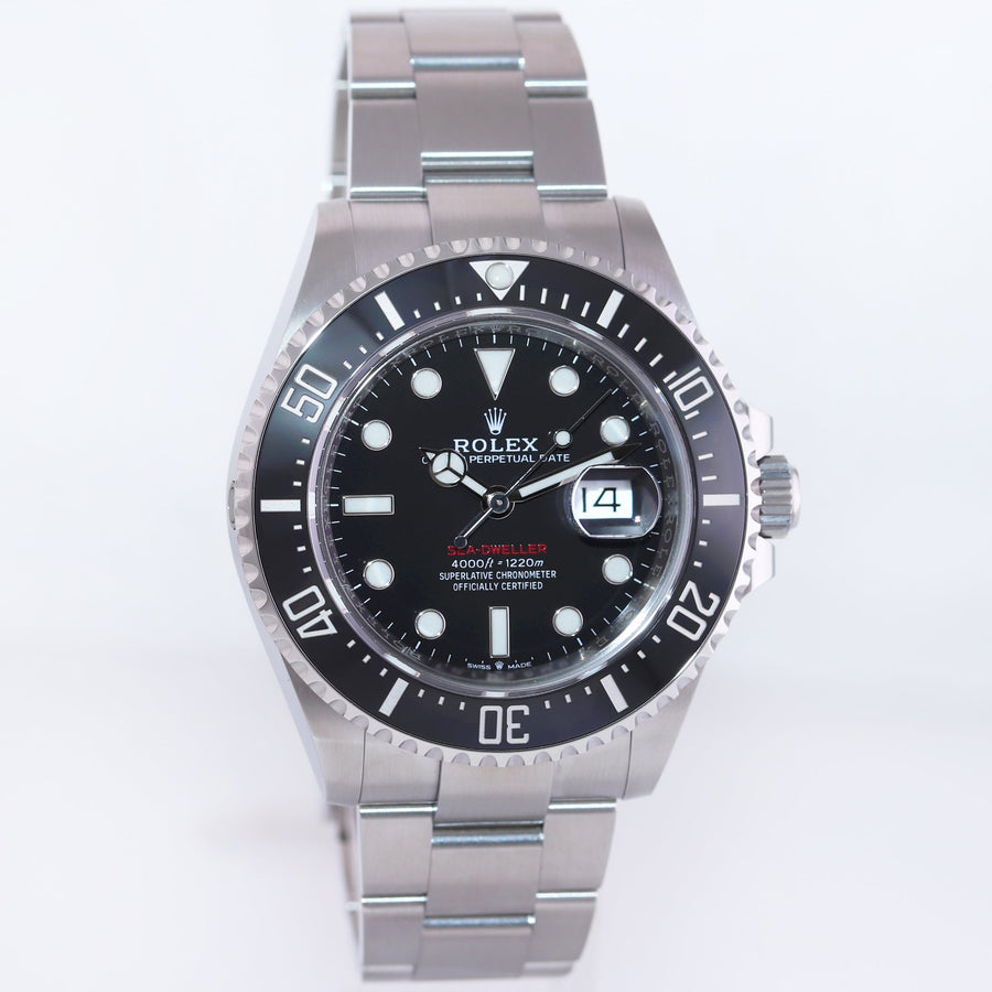 2024 NEW PAPERS Rolex Red Seadweller SD43 126600 43mm Mark 2 Watch Box