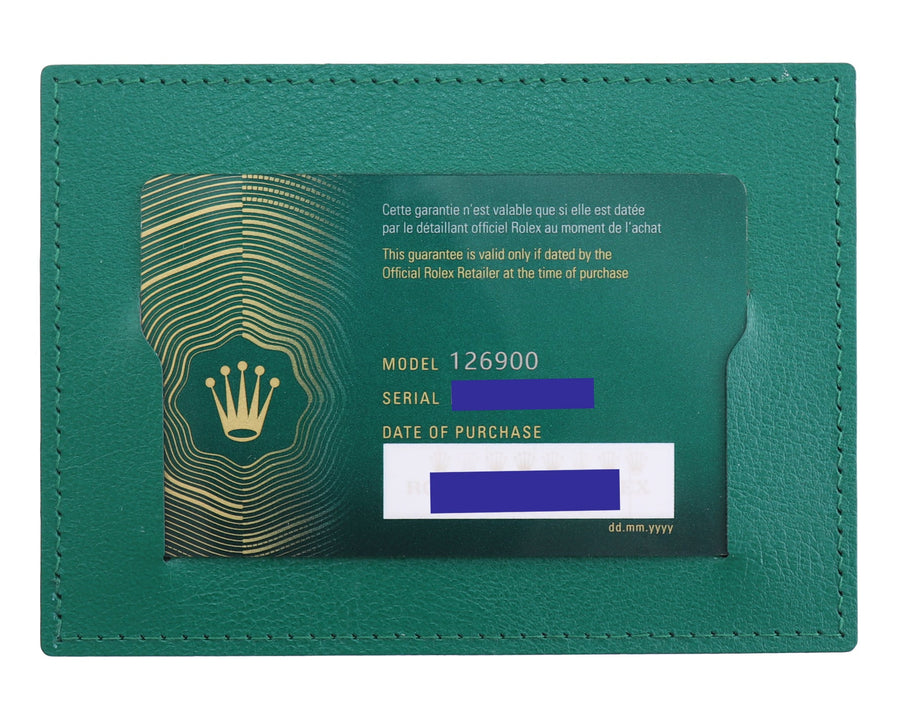 2023 NEW PAPERS Rolex Air-King 126900 Green Arabic 40mm Steel Oyster Watch Box