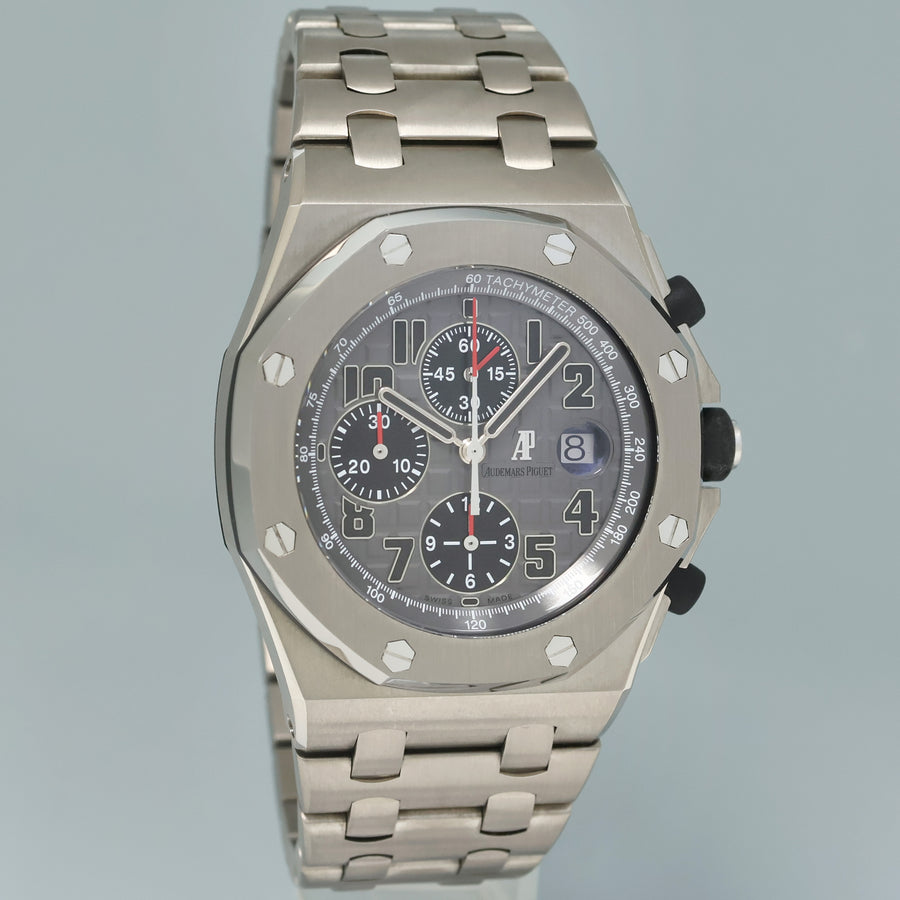 2026 Service Audemars Piguet Royal Oak Offshore Chrono Titanium 26170Ti Ghost Watch