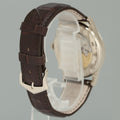2010 PAPERS MINT Patek Philippe 5296G 38mm White Gold Calatrava Leather Watch