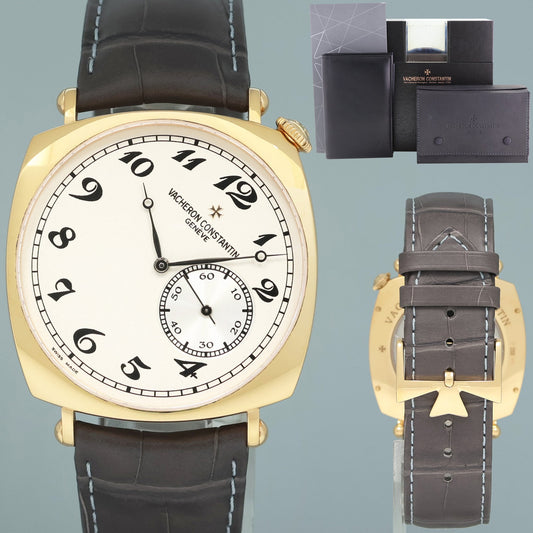 MINT Vacheron Constantin Historiques 1921 82035 000R-9359 18k Rose Gold Watch