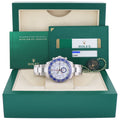 2019 MINT PAPERS Rolex Yacht-Master II 2 MERC HANDS Steel 44mm Blue 116680 Watch