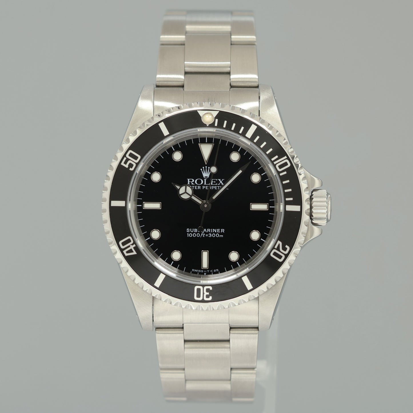 2025 ROLEX CPO PAPERS Rolex Submariner No-Date 2 Line 14060 Steel Black Watch Box