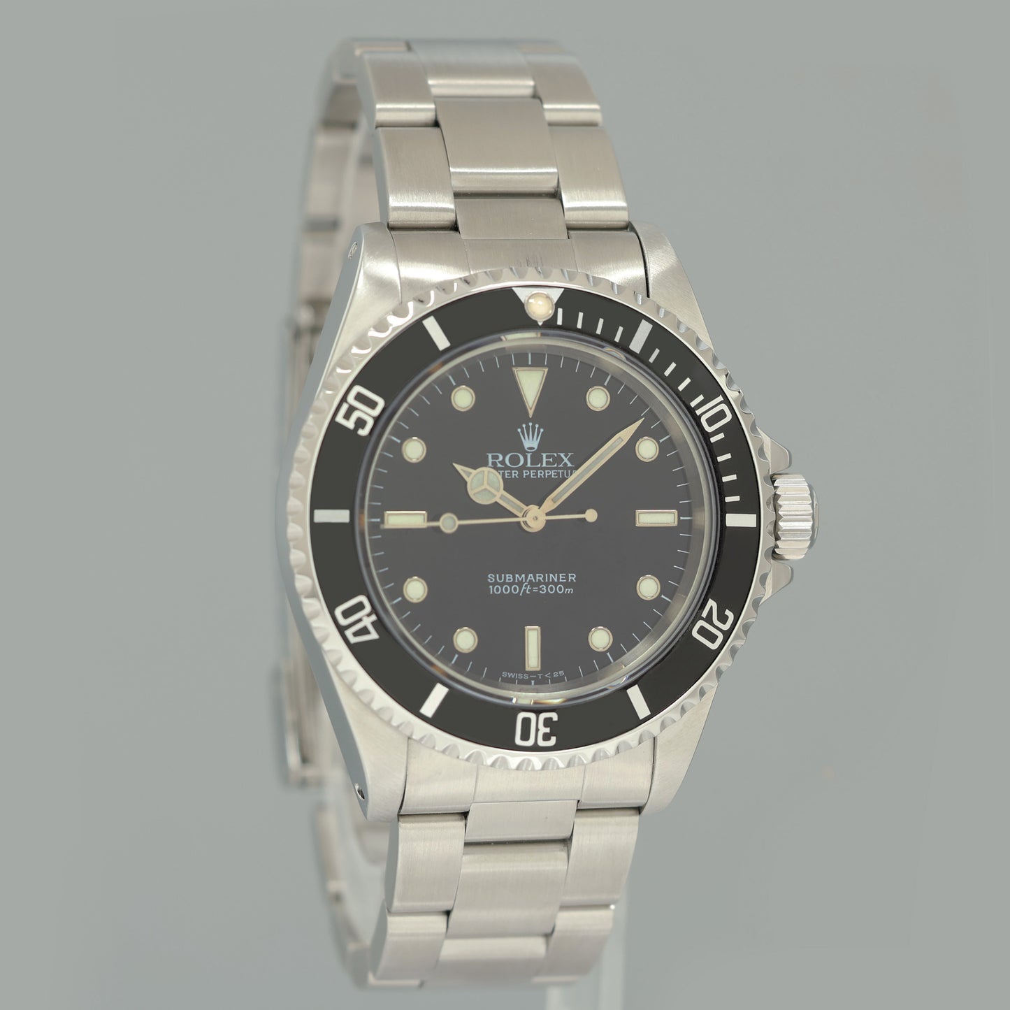 2025 ROLEX CPO PAPERS Rolex Submariner No-Date 2 Line 14060 Steel Black Watch Box