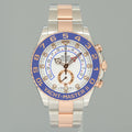 PAPERS MINT Rolex Yacht-Master II 116681 Steel Everose Gold Mercedes Hands Watch Box