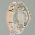 PAPERS MINT Rolex Yacht-Master II 116681 Steel Everose Gold Mercedes Hands Watch Box