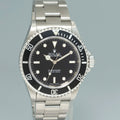 MINT 2007 Rolex Submariner No-Date 2 line dial 14060M Steel Black 40mm Watch Box