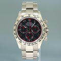 MINT Rolex Daytona Racing Dial Red Hands 116509 Cosmograph White Gold Watch Box