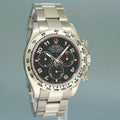 MINT Rolex Daytona Racing Dial Red Hands 116509 Cosmograph White Gold Watch Box