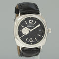 MINT Panerai Radiomir Stainless Steel Black 42mm Leather PAM0014 Watch