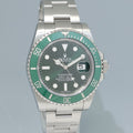 2024 RSC Papers Rolex 116610LV Submariner Hulk 40mm Green Ceramic Steel Watch Box