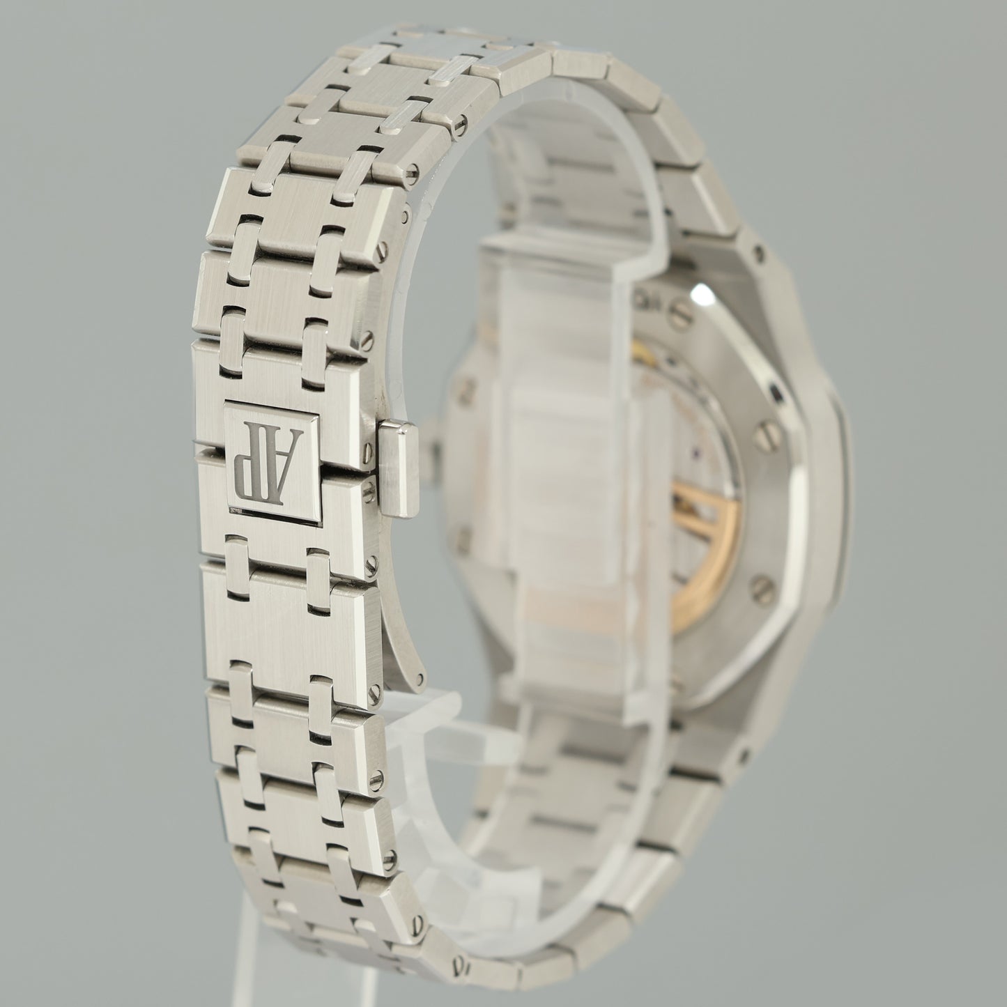 2026 Papers Audemars Piguet Royal Oak Steel 15550ST.OO.1356ST.08 Tiffany Blue Watch