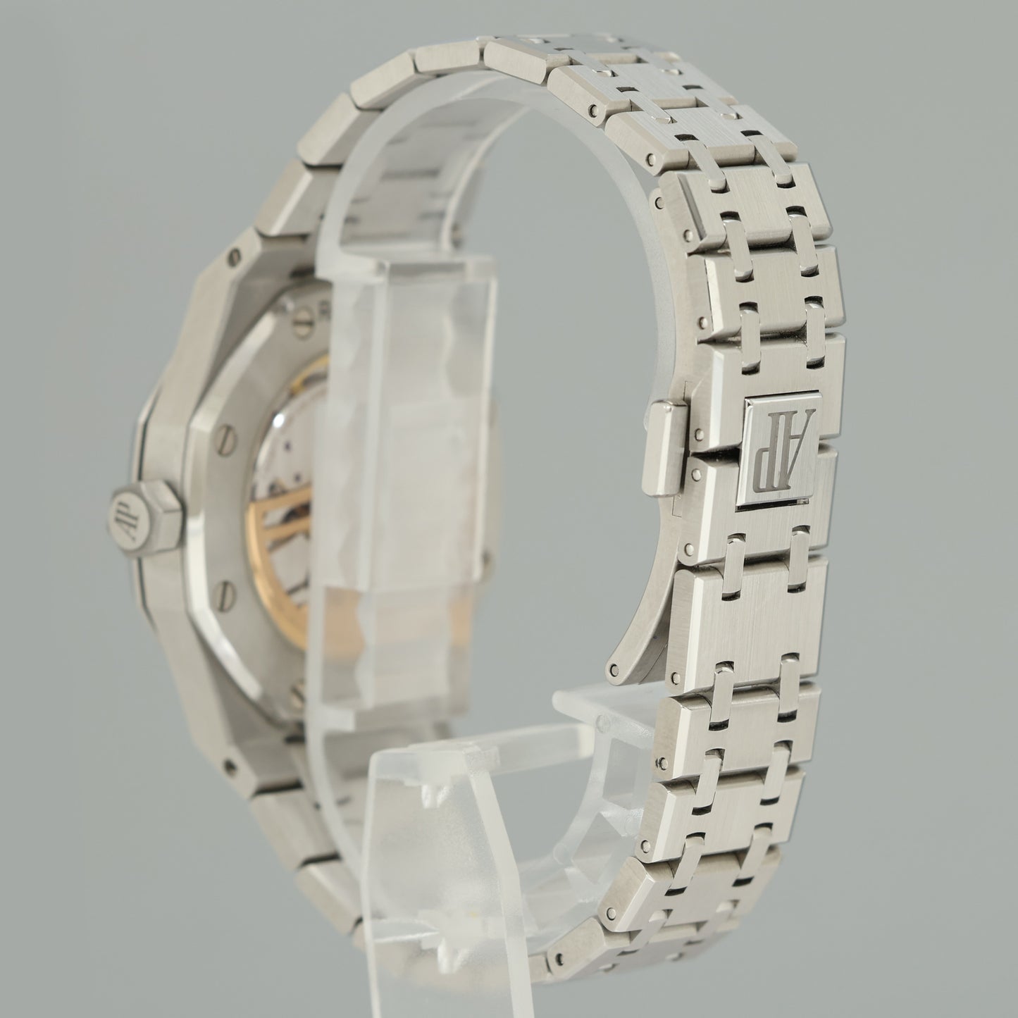 2026 Papers Audemars Piguet Royal Oak Steel 15550ST.OO.1356ST.08 Tiffany Blue Watch