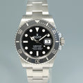 2022 NEW PAPERS Rolex Submariner 41mm Black Dial Ceramic 126610 Watch Box