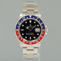 1991 MINT Rolex 16700 GMT-Master Pepsi Blue Red 40mm Tritium Steel Watch Box