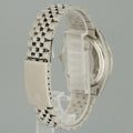 2026 SERVICE Rolex DateJust 1601 Blue Diamond Bezel Dial White Gold Jubilee 36mm Watch