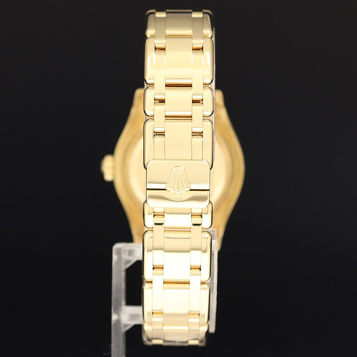 MINT Rolex Pearlmaster Mother of Pearl 80318 Yellow Gold Diamond 29MM Watch Box