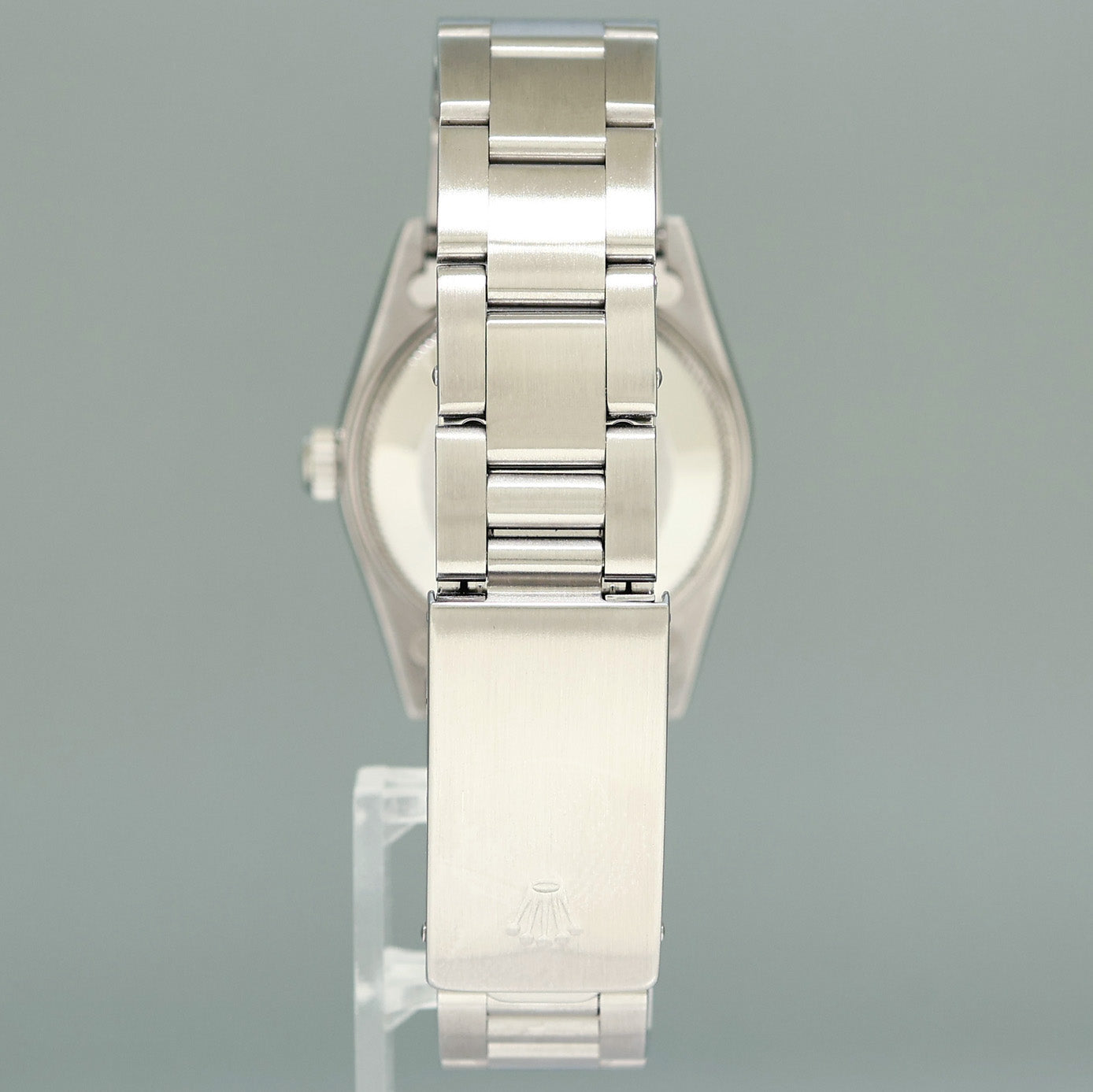 MINT Ladies Rolex Midsize Black Dial 31mm Datejust Oyster Steel 78240 Watch